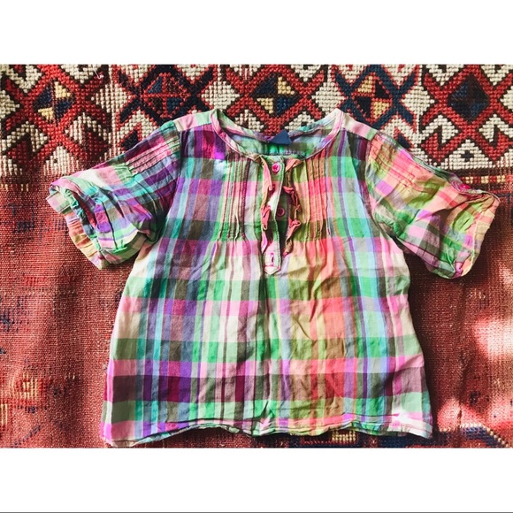 ♥️💵 4 for $10!!! Gap rainbow blouse! - Picture 2 of 6